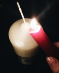 bougie rouge