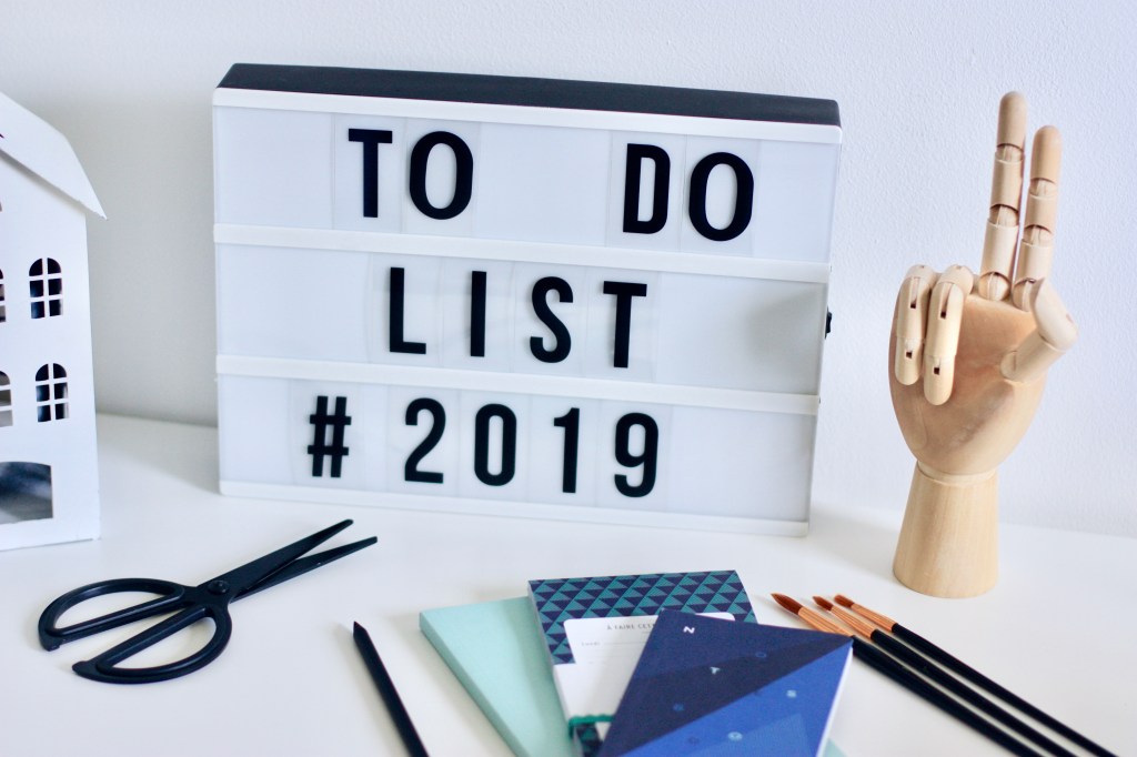 To Do List&nbsp;2019