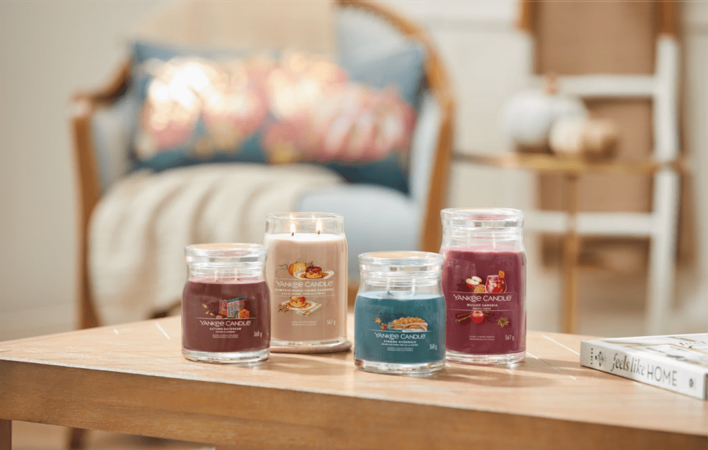 BOUGIES YANKEE CANDLE – AUTOMNE&nbsp;2023